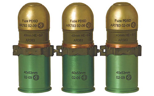 40x53mm HEDP SD High Explosive Dual Purpose Grenade Arcus JSC